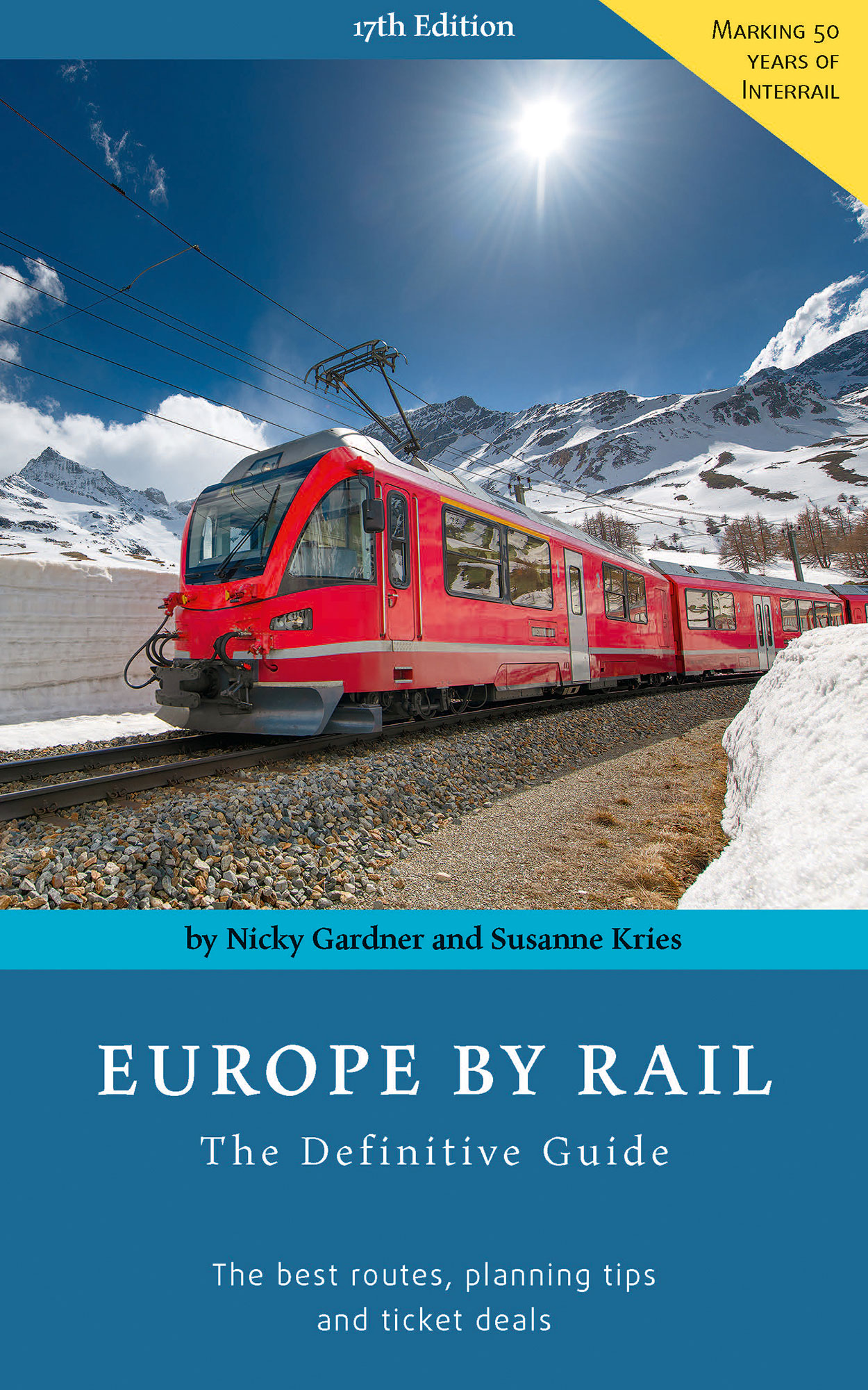 17th edition Europe by Rail