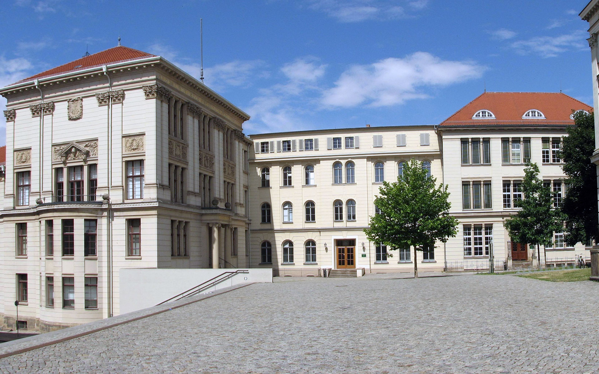 The Martin Luther University in the east German town of Halle (photo © Singhsomendra).