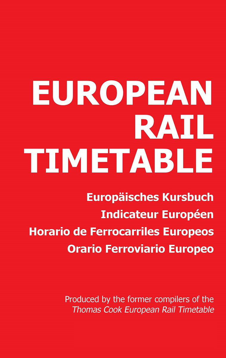 <p>Monthly edition of the European Rail Timetable</p>