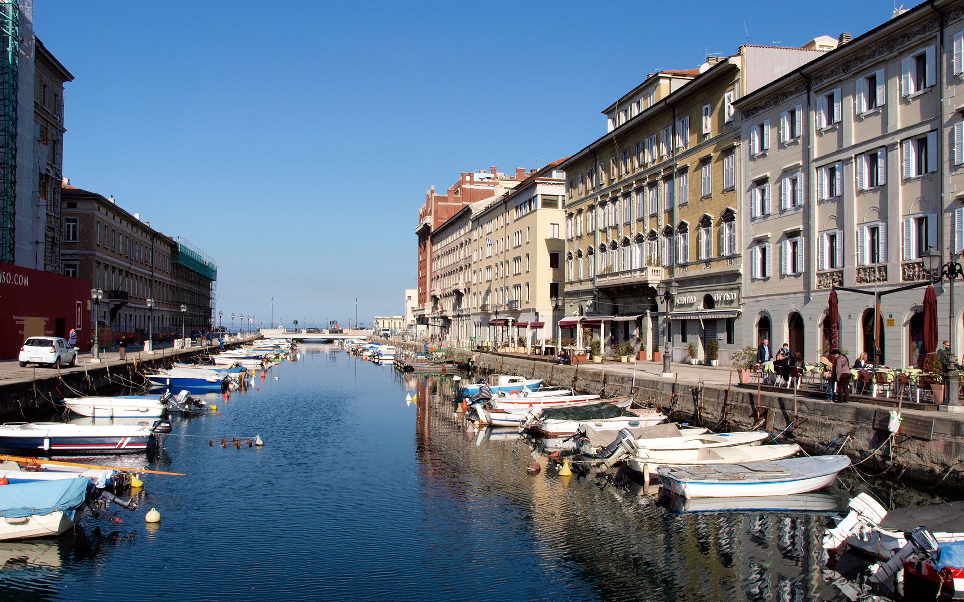 Vienna by the sea: the Adriatic port of Trieste (pictured here) has a dash of Habsburg style (photo © hidden europe).